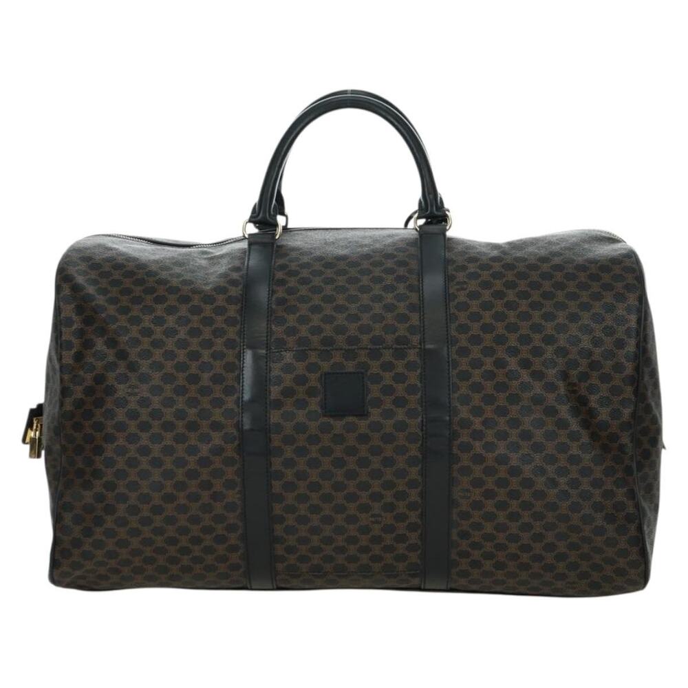 Celine Macadam Boston Bag Black